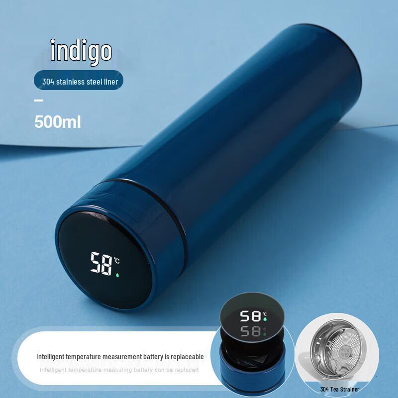 Susui Smart Temperature Display 304 Stainless Steel Insulated Bottle with Tea Infuser 500ml
Susui Smart Temperature Display 304 Stainless Steel Insulated Bottle with Tea Infuser 500ml