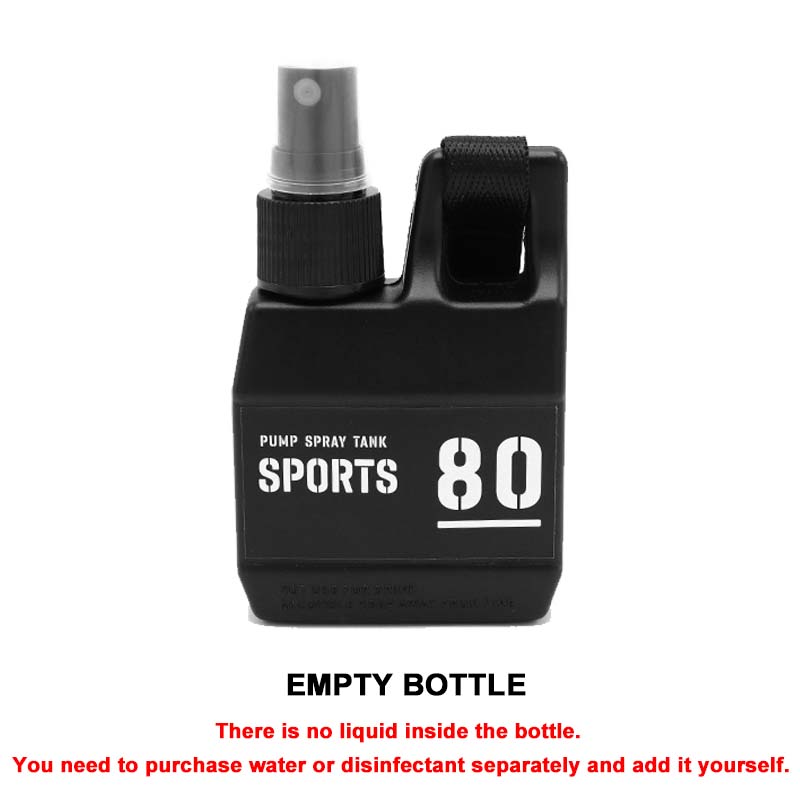 80ml Spray Bottle Carry-on Tactical Portable Spray Bottle Travel Essentials Small Atomiser Reusable Fine Mist Spray Bottle чорний
80ml Spray Bottle Carry-on Tactical Portable Spray Bottle Travel Essentials Small Atomiser Reusable Fine Mist Spray Bottle чорний