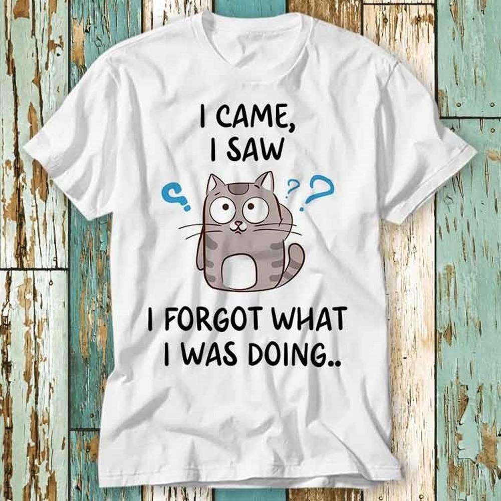 I Came I Saw I Forgot What I Was Doing Cat Fish Thinking T Shirt Top Design #26 Unisex T-Shirt XXXL
I Came I Saw I Forgot What I Was Doing Cat Fish Thinking T Shirt Top Design #26 Unisex T-Shirt XXXL