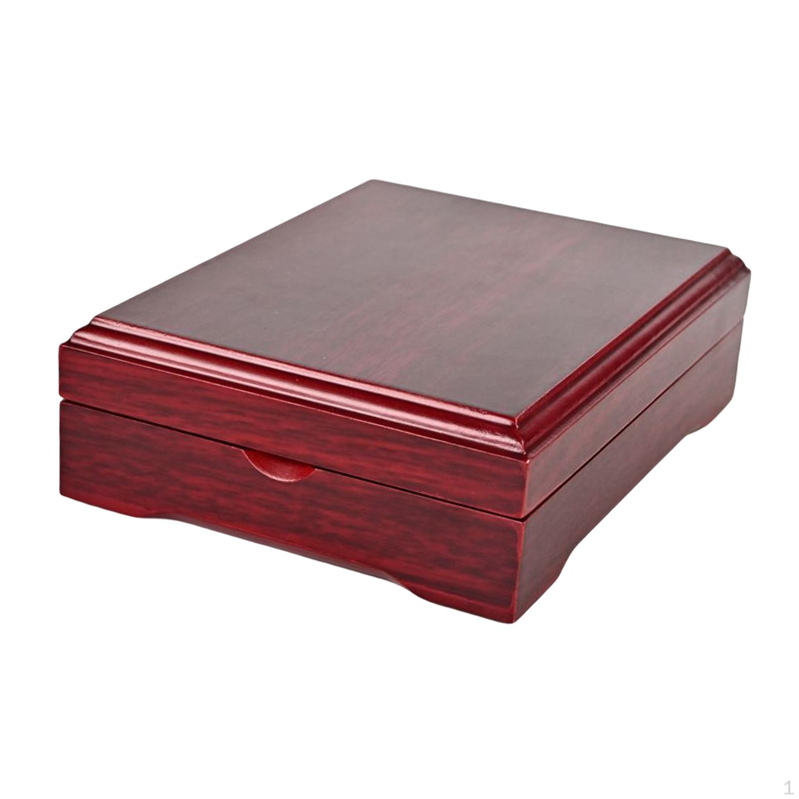 Modern Wooden Display Box Organizer Storage Case Durable Medal Badge Small for 10cmx10cmx3.5cm
Modern Wooden Display Box Organizer Storage Case Durable Medal Badge Small for 10cmx10cmx3.5cm