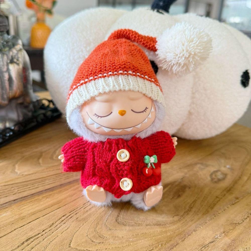 Handmade Labubu Doll s Clothes Playful Hat 17cm Plush Dolls Clothes Cotton Doll Accessories Style 6
Handmade Labubu Doll s Clothes Playful Hat 17cm Plush Dolls Clothes Cotton Doll Accessories Style 6