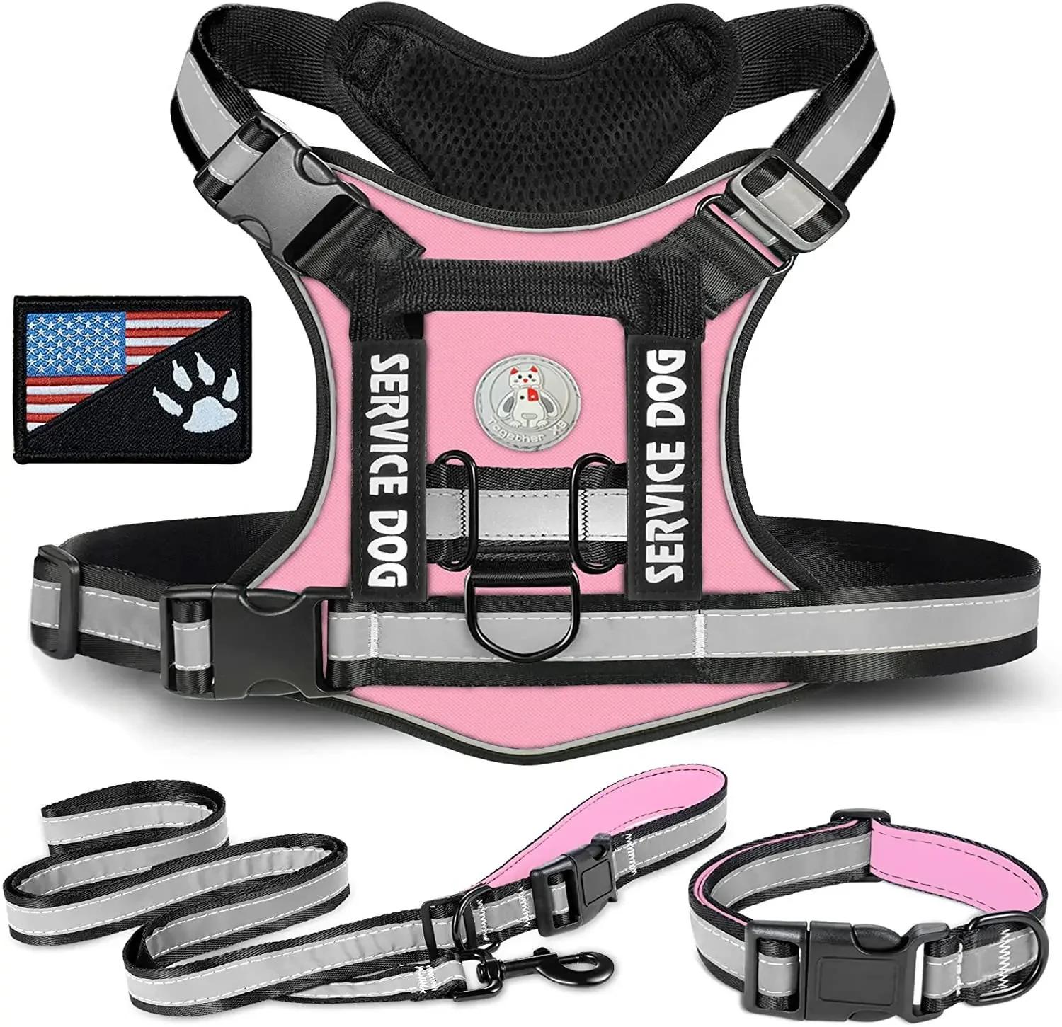 Medium and Large Dogs Pet Harness Nylon Reflective Dog Harness with Rope Adjustable Comfortable Control Step-in Pet Products XS(old)
Medium and Large Dogs Pet Harness Nylon Reflective Dog Harness with Rope Adjustable Comfortable Control Step-in Pet Products XS(old)