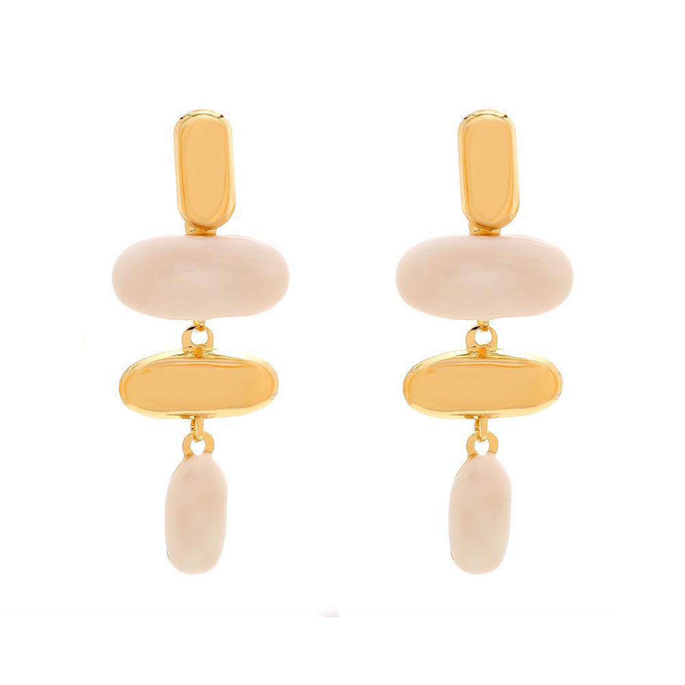 DIGADAGU Metal Patchwork Geometric Dangle Earrings New Vintage Luxury Earrings Women Daily Zircon Accessories білий
DIGADAGU Metal Patchwork Geometric Dangle Earrings New Vintage Luxury Earrings Women Daily Zircon Accessories білий