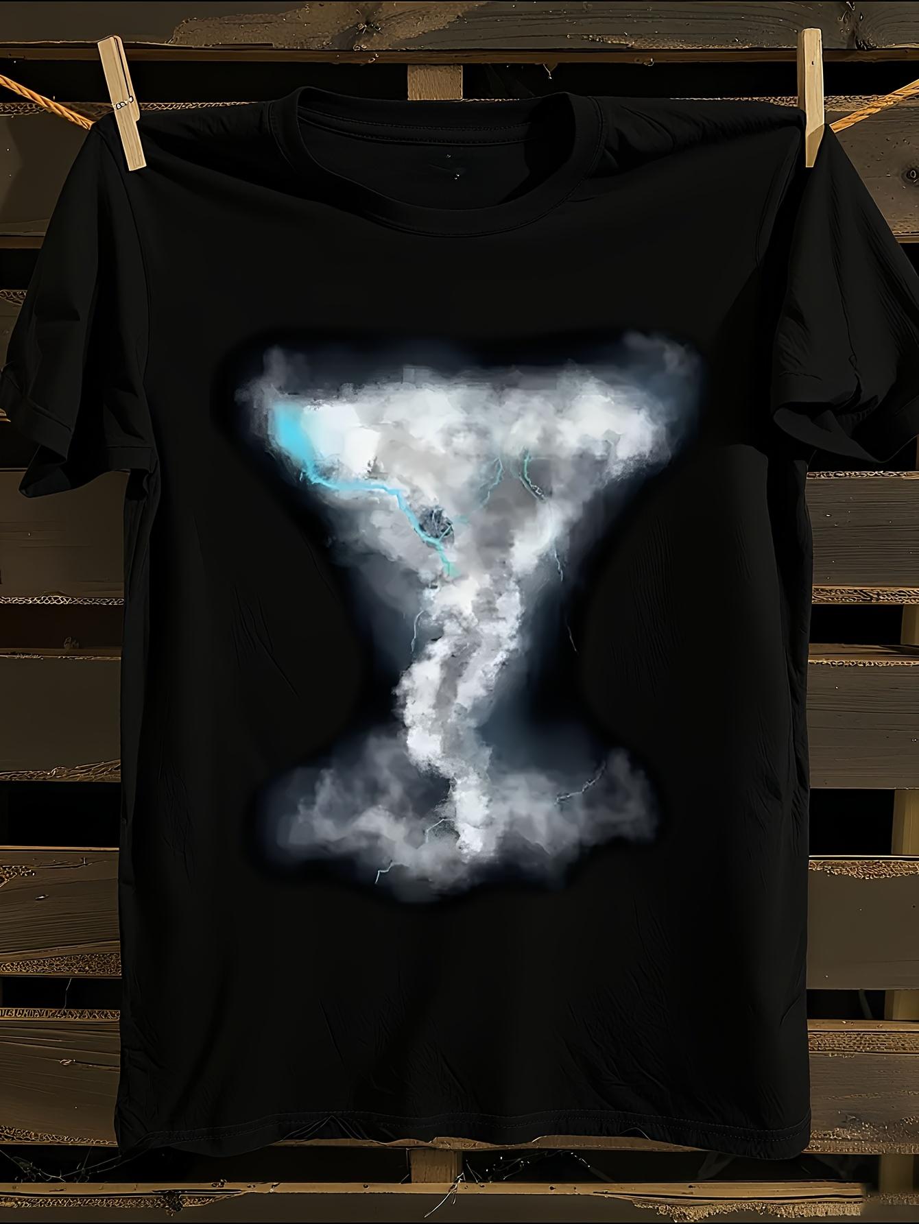 s Tornado Hurricane T-Shirt Mens Tshirt Womens Tshirts with Letters Print Short Sleeves T-Shirt Casual Street Tee Shirt Top S
s Tornado Hurricane T-Shirt Mens Tshirt Womens Tshirts with Letters Print Short Sleeves T-Shirt Casual Street Tee Shirt Top S