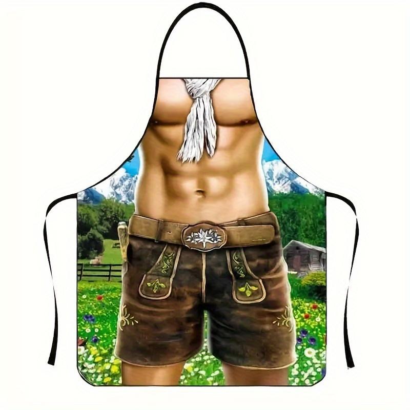 Novelty 3D Printed Funny Apron, Bavarian Lederhosen & Dirndl Body Design, Kitchen Cooking Bib, Multiple Sizes Available 38X47cm(15X19in)
Novelty 3D Printed Funny Apron, Bavarian Lederhosen & Dirndl Body Design, Kitchen Cooking Bib, Multiple Sizes Available 38X47cm(15X19in)