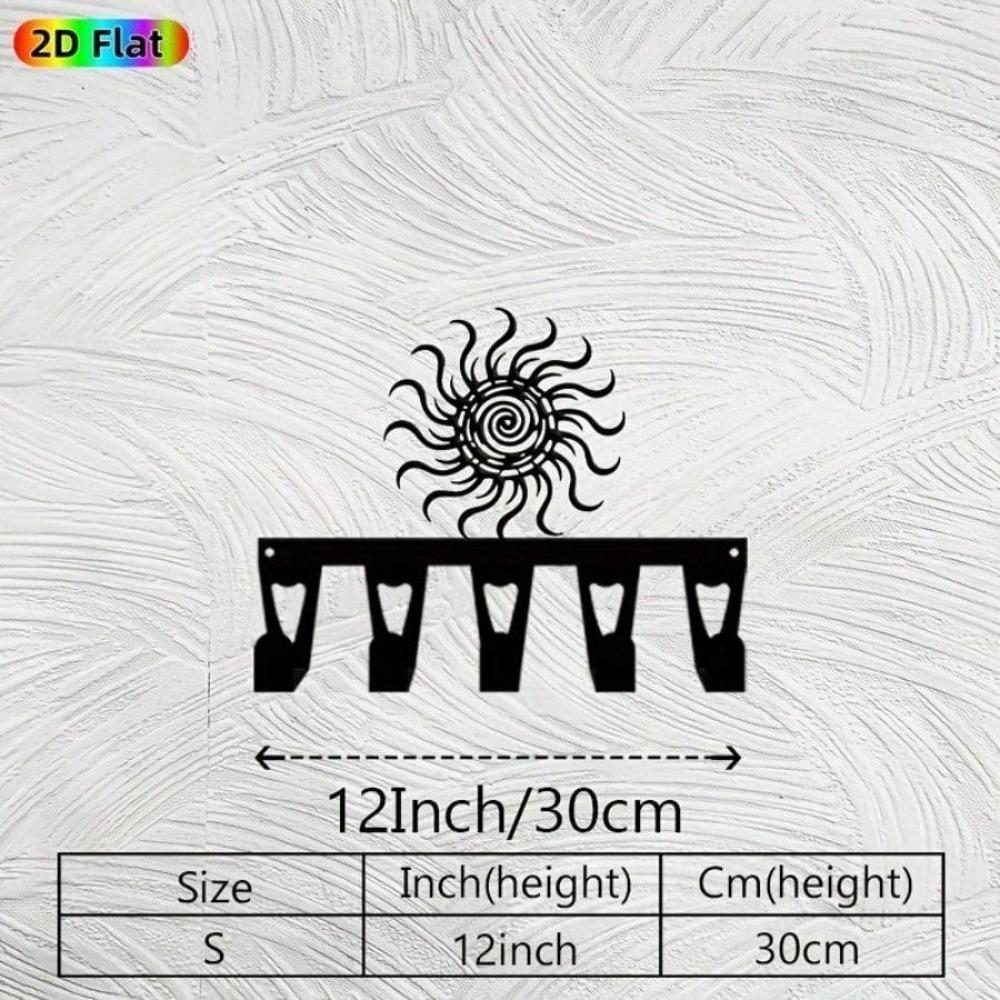 Tribal Spiral Keychain Metal Wall Decor 5 Hooks Retro African Style Entryway Rack for Hall Living Room Bedroom Office
Tribal Spiral Keychain Metal Wall Decor 5 Hooks Retro African Style Entryway Rack for Hall Living Room Bedroom Office