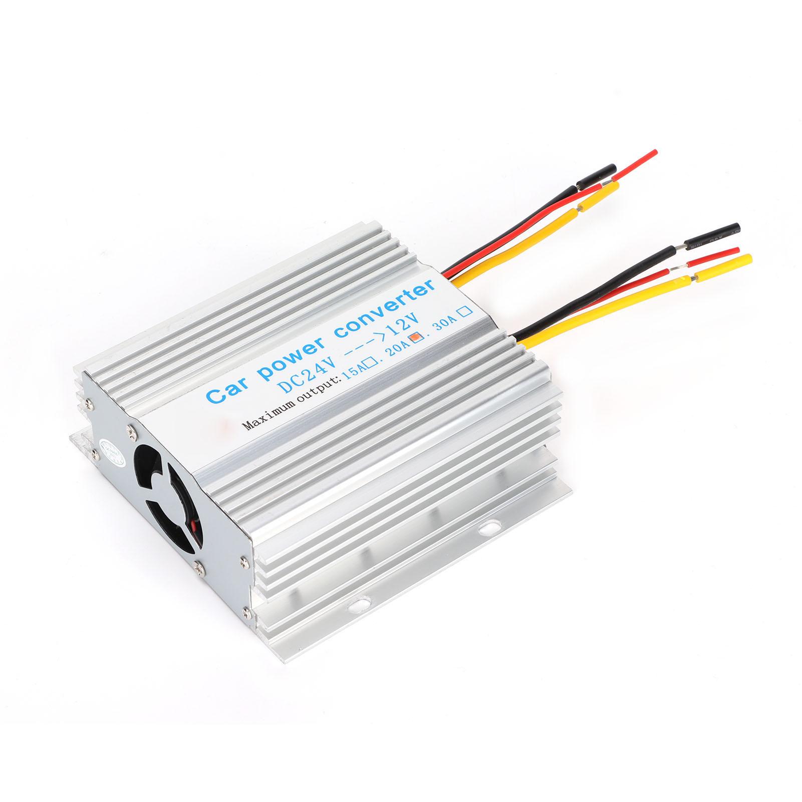 20A 240W Автомобильный инвертор DC 24V в 12V Автомобильный преобразователь питания адаптер для больших средних автобусов грузовиков
20A 240W Автомобильный инвертор DC 24V в 12V Автомобильный преобразователь питания адаптер для больших средних автобусов грузовиков