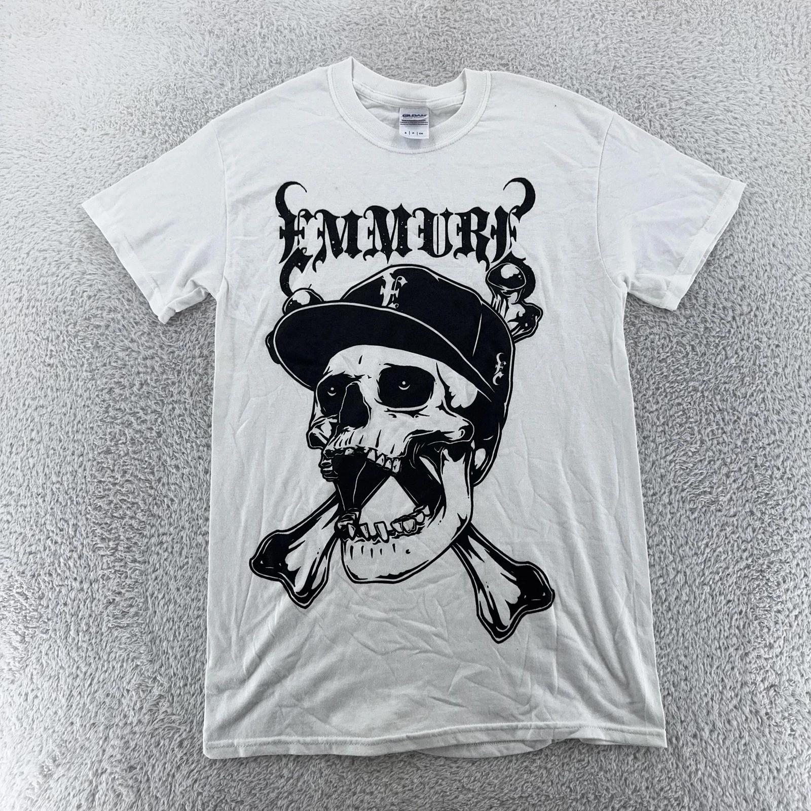 Футболка Emmure Мужская XS Череп Кости Графика Метал-группа Футболка Metalcore Концерт 2XL
Футболка Emmure Мужская XS Череп Кости Графика Метал-группа Футболка Metalcore Концерт 2XL