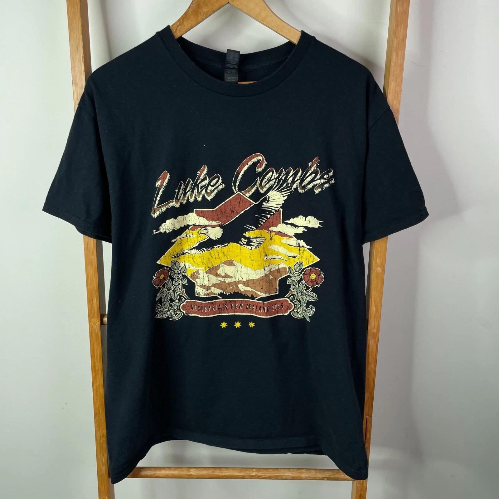 Luke Combs Shirt Mens Large Black Australia & New Zealand 2025 Tour Concert 2XL
Luke Combs Shirt Mens Large Black Australia & New Zealand 2025 Tour Concert 2XL