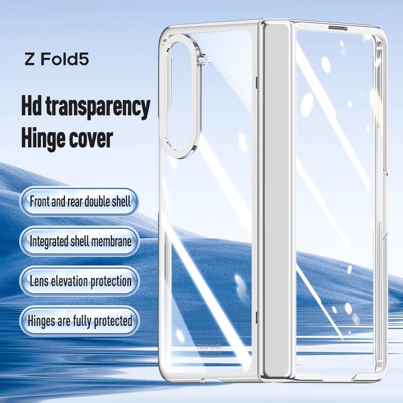 Для Samsung Galaxy Z Fold 5 чехол гальванический прозрачный с закаленной пленкой складной шарнир противоударный защитный жесткий чехол
Для Samsung Galaxy Z Fold 5 чехол гальванический прозрачный с закаленной пленкой складной шарнир противоударный защитный жесткий чехол