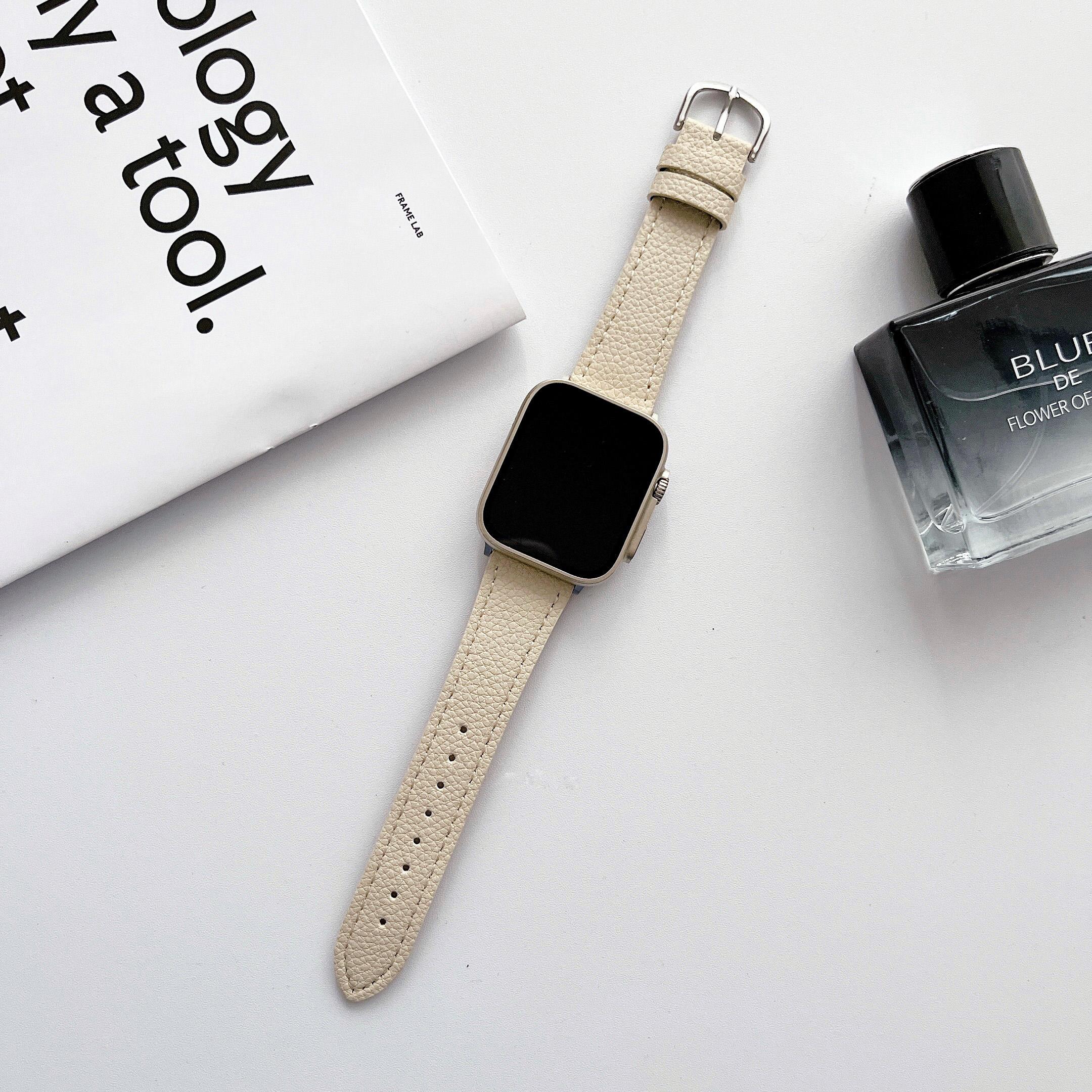 Ремешок из натуральной кожи для iWatch Band 45 мм, 44 мм, 42 мм, 49 мм, модные аксессуары для умных часов для iWatch Ultar 8, 7, 6 42/44/45/49/MM бежевый
Ремешок из натуральной кожи для iWatch Band 45 мм, 44 мм, 42 мм, 49 мм, модные аксессуары для умных часов для iWatch Ultar 8, 7, 6 42/44/45/49/MM бежевый