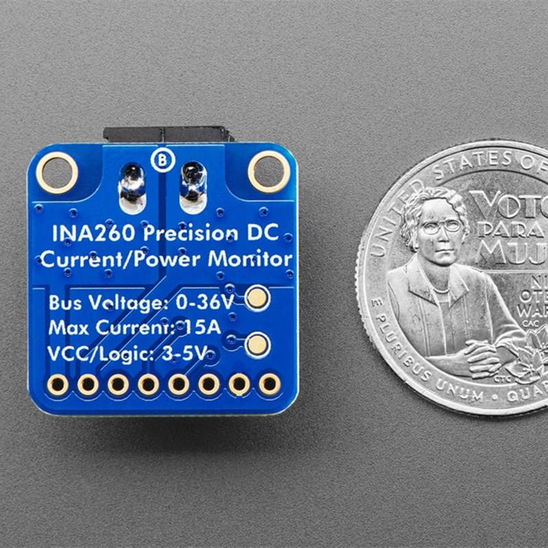 4226 INA260 High or Low Side Voltage, Current, Power Sensor for Adafruit
4226 INA260 High or Low Side Voltage, Current, Power Sensor for Adafruit