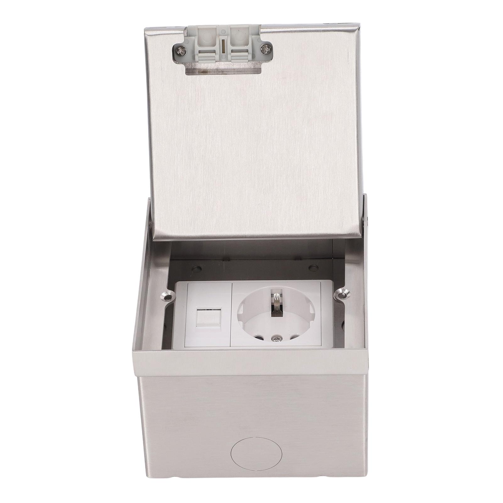 Floor Recessed Concealed Socket Space Saving Stainless Steel Concealed Outlet for Home білий
Floor Recessed Concealed Socket Space Saving Stainless Steel Concealed Outlet for Home білий