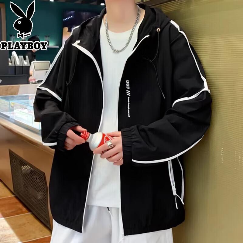 PLAYBOY Men s Ice Silk Hooded Sun Protection Jacket L
PLAYBOY Men s Ice Silk Hooded Sun Protection Jacket L