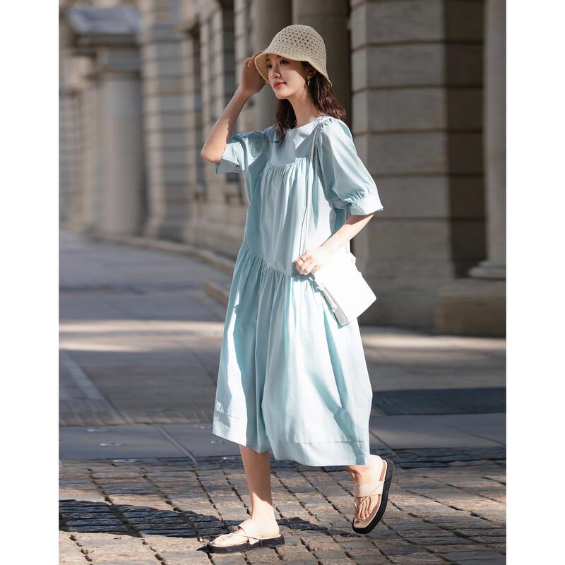 Demana Spring Asymmetric Pleated Cotton Mid-Length Dress M
Demana Spring Asymmetric Pleated Cotton Mid-Length Dress M