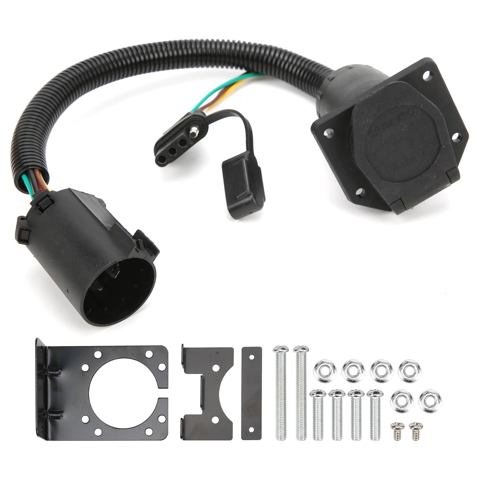 7-контактный разъем для прицепа 7Контакт 4Проводка для прицепа с разъемом Plug and Play и гайкой для кронштейна
7-контактный разъем для прицепа 7Контакт 4Проводка для прицепа с разъемом Plug and Play и гайкой для кронштейна