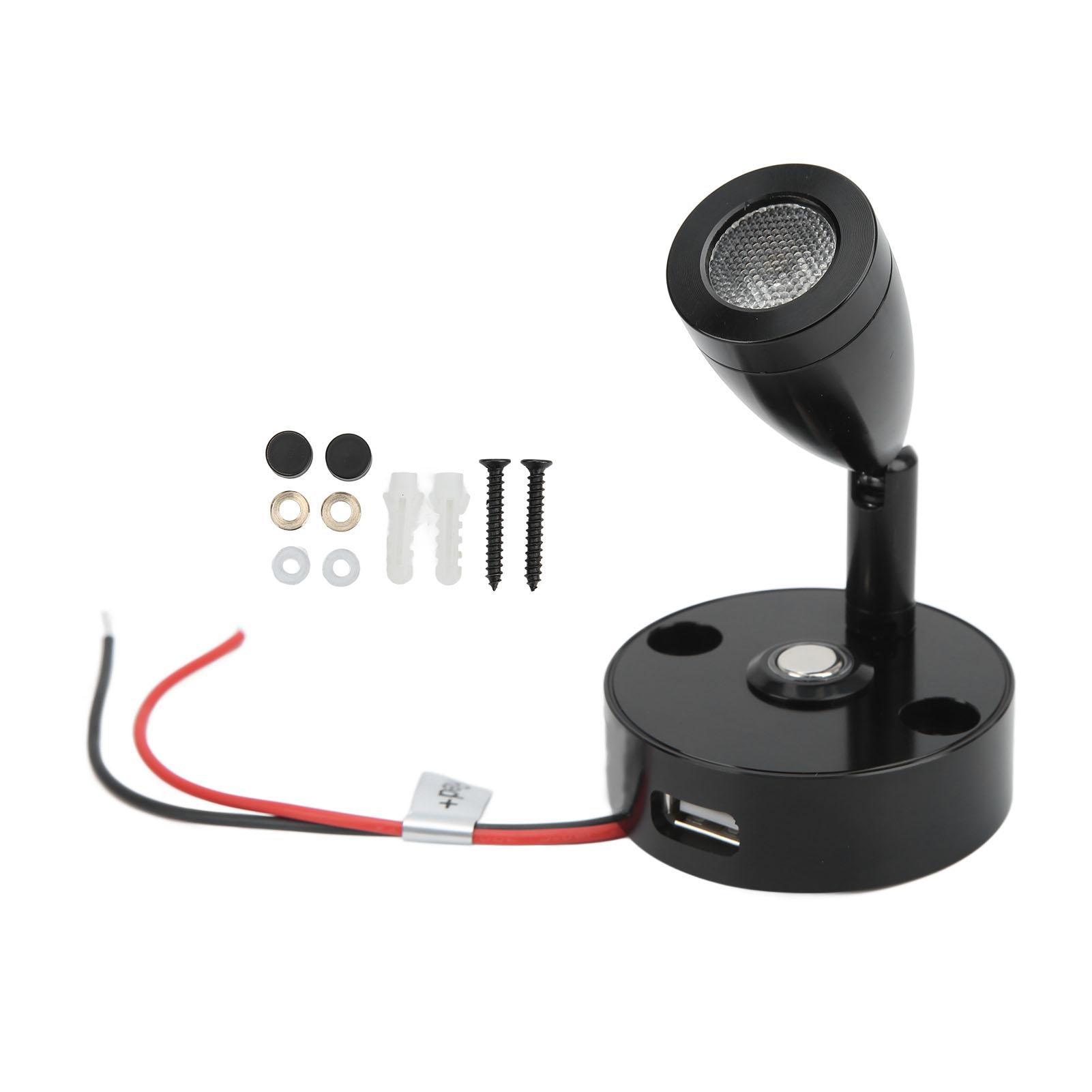 LED RV Rding Light Touch Dimmer 3 Lighting Color with USB Charging Port 1224V 3W for Camping Trailers Yachts
LED RV Rding Light Touch Dimmer 3 Lighting Color with USB Charging Port 1224V 3W for Camping Trailers Yachts