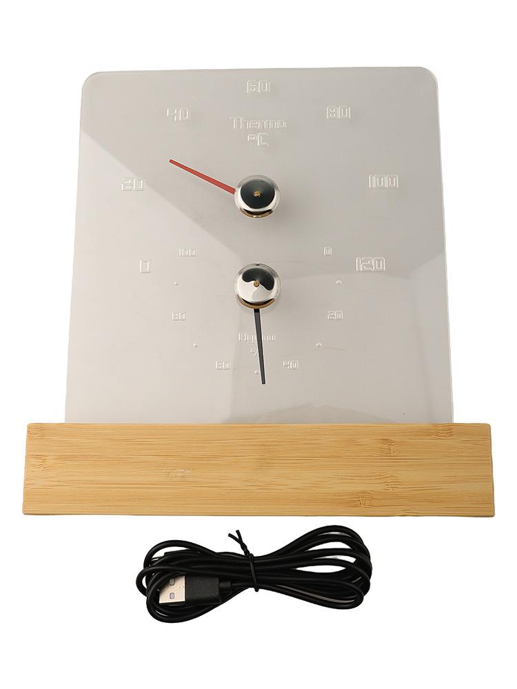 As Shown Hygrometer With LED Light 0-100 Humidity Range 1800mAh Battery Accurate Temperature Readings Home Sauna
As Shown Hygrometer With LED Light 0-100 Humidity Range 1800mAh Battery Accurate Temperature Readings Home Sauna