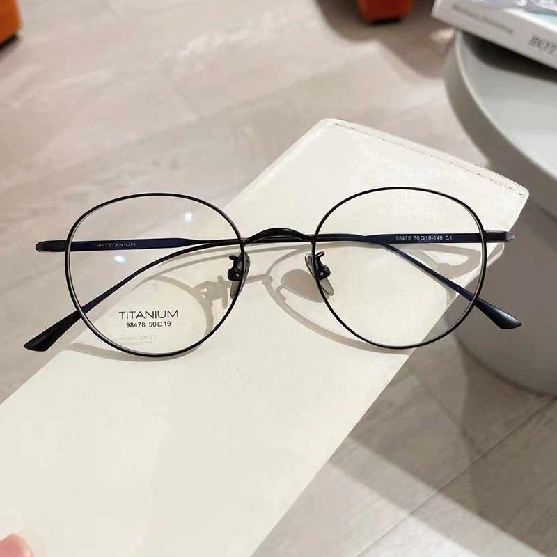 Japanese Pure Vintage Titanium Men Women Glasses Frame Retro Round Ultra-light Eyeglasses Handmade Eyewear Spectacles Demo Lens чорний
Japanese Pure Vintage Titanium Men Women Glasses Frame Retro Round Ultra-light Eyeglasses Handmade Eyewear Spectacles Demo Lens чорний