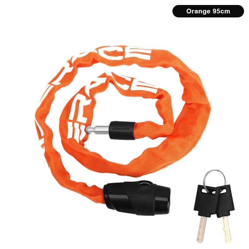RIDERACE Bicycle Chain Lock Portable Anti-theft High Security MTB Mountain Bike Lock With 2 Keys For Scooter Electric E-Bike помаранчевий
RIDERACE Bicycle Chain Lock Portable Anti-theft High Security MTB Mountain Bike Lock With 2 Keys For Scooter Electric E-Bike помаранчевий