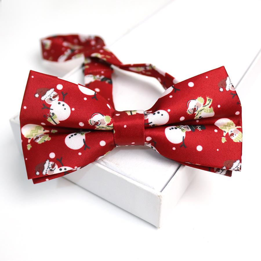 Яркий рождественский полиэстеровый галстук-бабочка - Праздничная формальная одежда
Яркий рождественский полиэстеровый галстук-бабочка - Праздничная формальная одежда