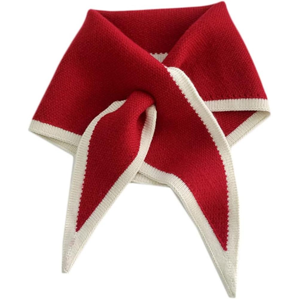 Korean Women Scarf Warm Knit Wool Triangle Neck Wrap Cross Bow Collar Bib Soft Elastic Red Solid Color False Neck Guard красный
Korean Women Scarf Warm Knit Wool Triangle Neck Wrap Cross Bow Collar Bib Soft Elastic Red Solid Color False Neck Guard красный