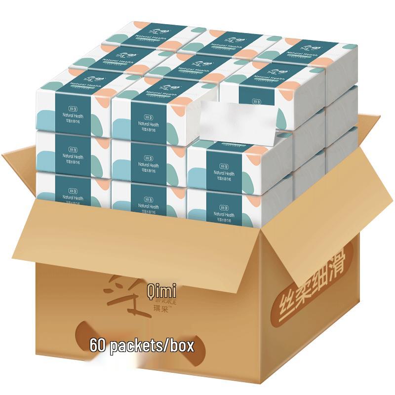 Caiqicai Virgin Pulp Facial Tissues
Caiqicai Virgin Pulp Facial Tissues