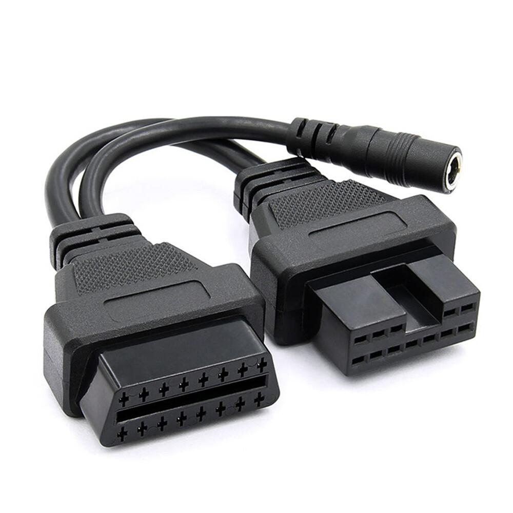 12-контактный кабель-адаптер OBD1 к 16-контактному OBD2 для диагностического инструмента Mitsubishi Hyundai
12-контактный кабель-адаптер OBD1 к 16-контактному OBD2 для диагностического инструмента Mitsubishi Hyundai