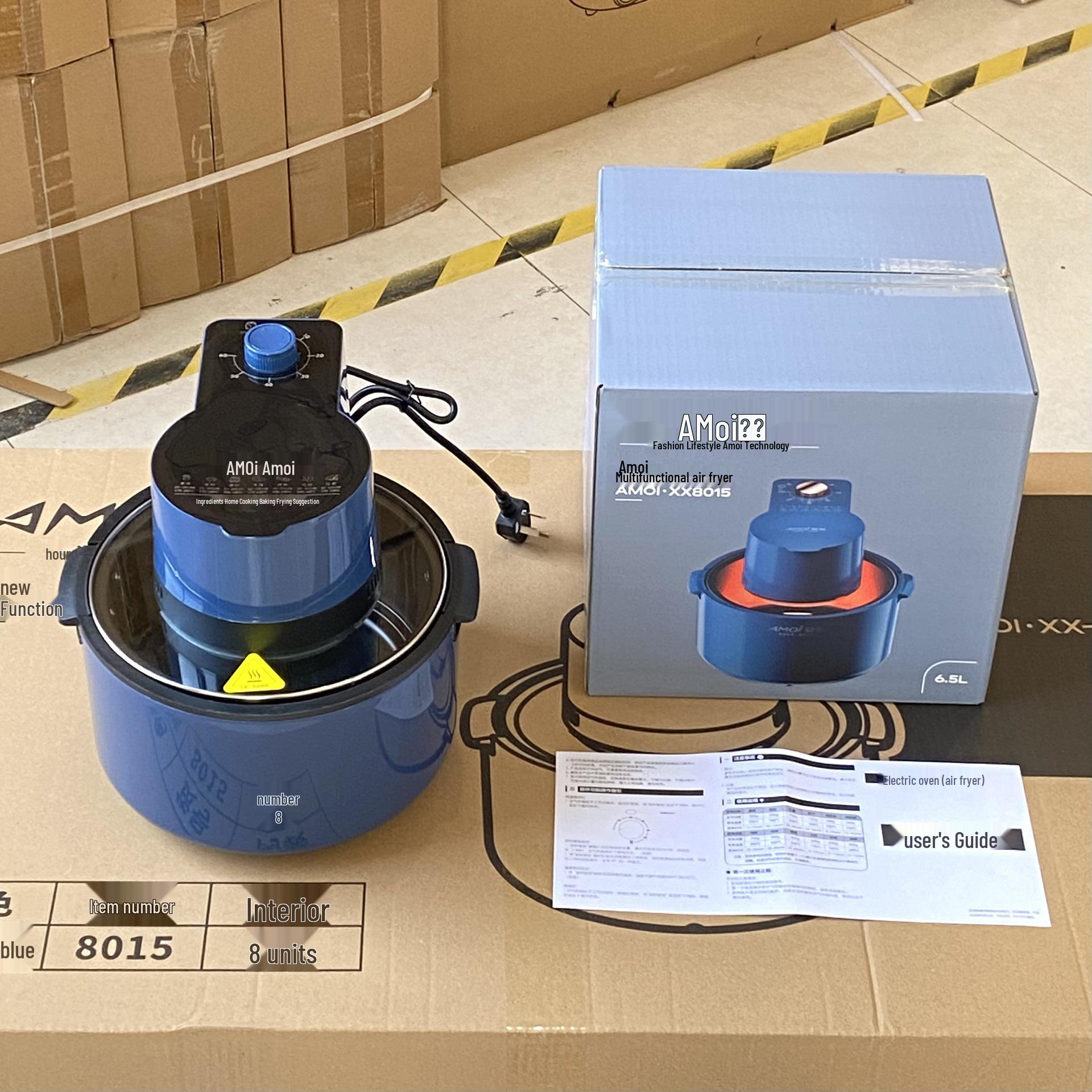 Xiaxin Daihailan Large Capacity Air Fryer, Multi-function Electric Fryer and French Fry Maker
Xiaxin Daihailan Large Capacity Air Fryer, Multi-function Electric Fryer and French Fry Maker