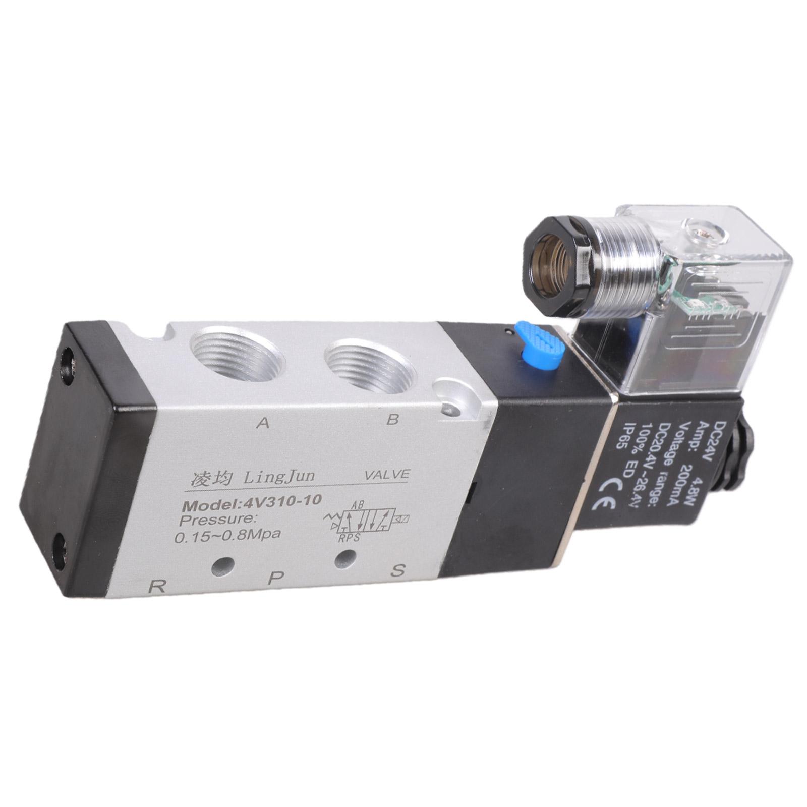 4V310-10 24V 5 Way 2 Position Control Air Solenoid Valves Replacement Pneumatic Electric Solenoid Valves Enduring 1
4V310-10 24V 5 Way 2 Position Control Air Solenoid Valves Replacement Pneumatic Electric Solenoid Valves Enduring 1