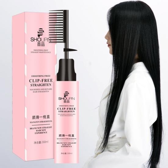 Yousheng Hair Straightening Cream Comb Effective Smooth Nourish Hair Repair Long-lasting Shaping Tool Straighten Comb рожевий
Yousheng Hair Straightening Cream Comb Effective Smooth Nourish Hair Repair Long-lasting Shaping Tool Straighten Comb рожевий