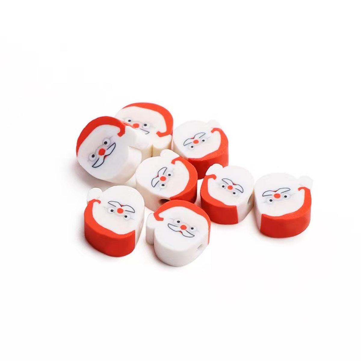 Handmade Polymer Clay Christmas Snowman Candy Cane Beads for DIY Jewelry – 100 Pieces RT042
Handmade Polymer Clay Christmas Snowman Candy Cane Beads for DIY Jewelry – 100 Pieces RT042