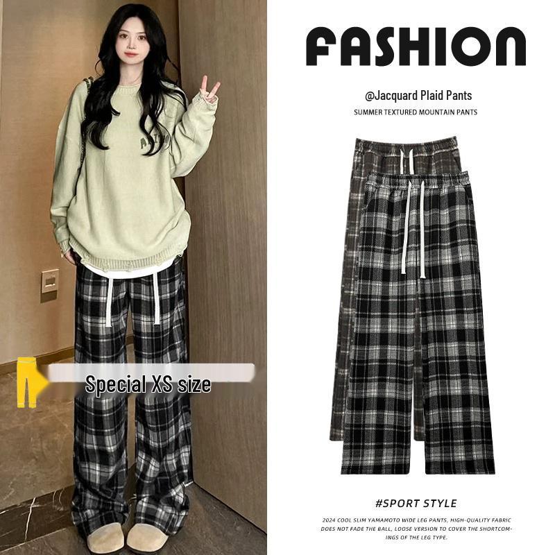 Women s Autumn Winter 145cm Retro Wool Blend Plaid High Waist Wide-Leg Pants 2XL (131-150 lbs)
Women s Autumn Winter 145cm Retro Wool Blend Plaid High Waist Wide-Leg Pants 2XL (131-150 lbs)