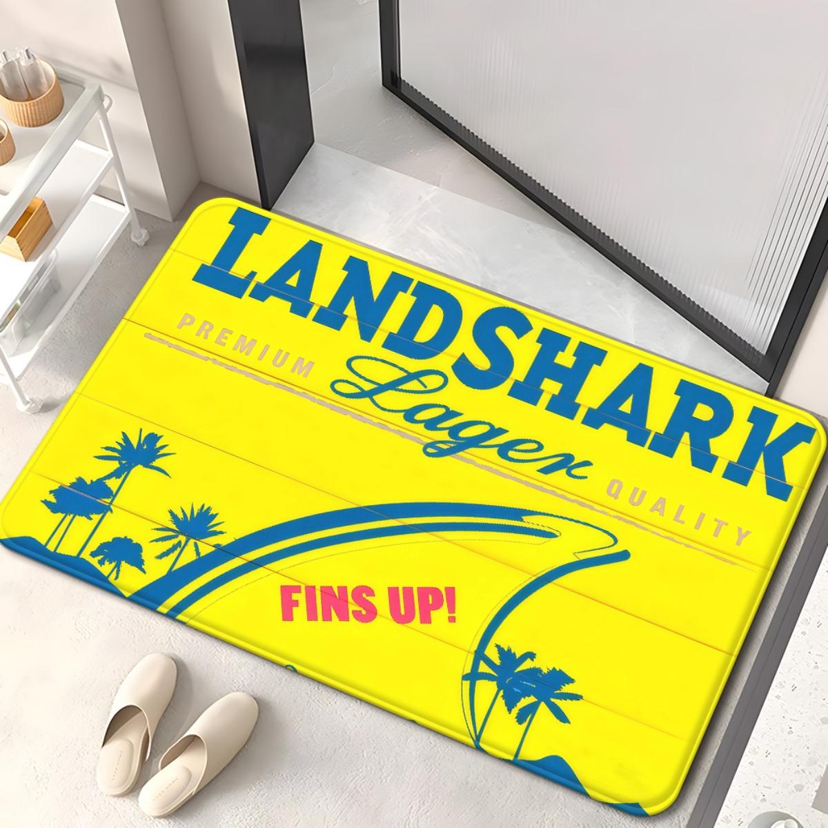 1pc Landshark Lager Sign Doormat Non-Slip Absorbent Microfiber Rug for Bathroom Bedroom Living Room Outdoor 40x60cm 40x60cm
1pc Landshark Lager Sign Doormat Non-Slip Absorbent Microfiber Rug for Bathroom Bedroom Living Room Outdoor 40x60cm 40x60cm