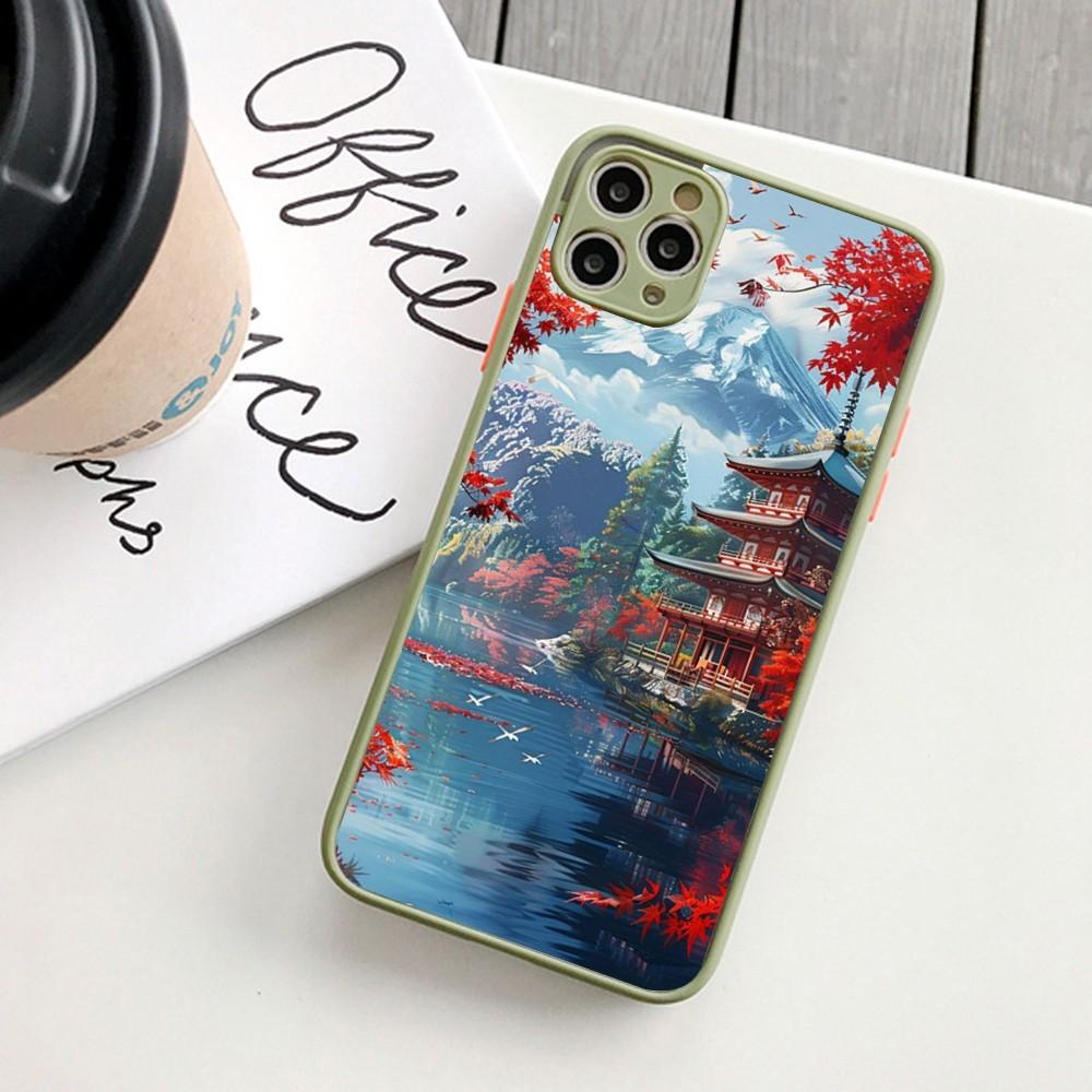 Japanese Landscape Phone Case For IPhone 14 11 12 13 Mini Pro Max 8 7 Plus X XR XS MAX Translucent Matte Cover iphone Xs Max
Japanese Landscape Phone Case For IPhone 14 11 12 13 Mini Pro Max 8 7 Plus X XR XS MAX Translucent Matte Cover iphone Xs Max