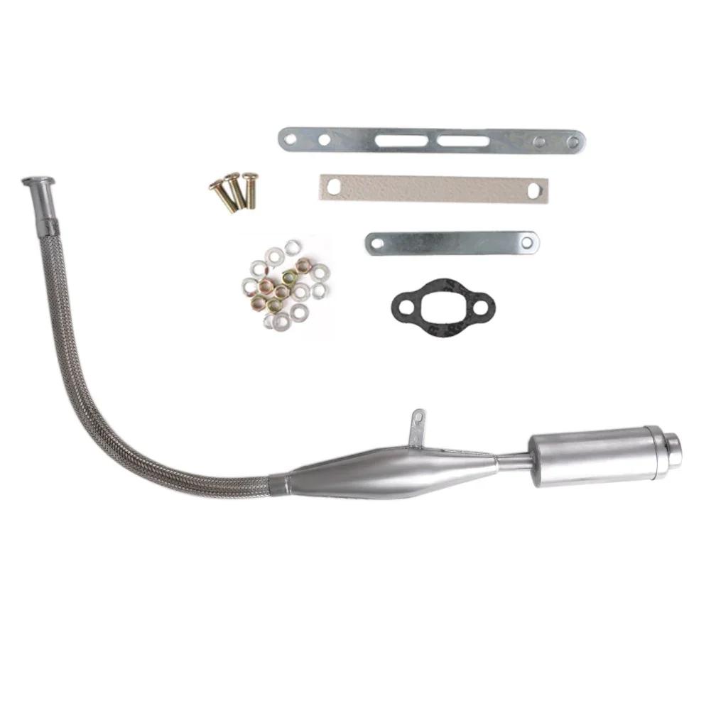 Black Silver Viper Flexible Muffler Pipe For 80cc Bike Gas Engine Motor Parts Muffler срібний
Black Silver Viper Flexible Muffler Pipe For 80cc Bike Gas Engine Motor Parts Muffler срібний
