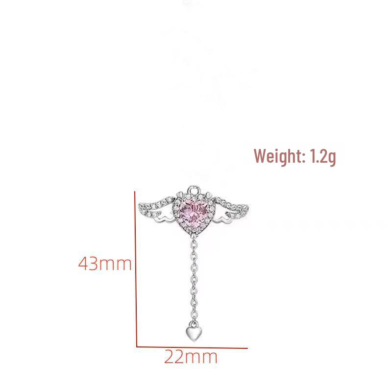 Ожерелье в виде сердца с крыльями ангела: Романтический кулон «Сделай сам» от Купидона
Ожерелье в виде сердца с крыльями ангела: Романтический кулон «Сделай сам» от Купидона