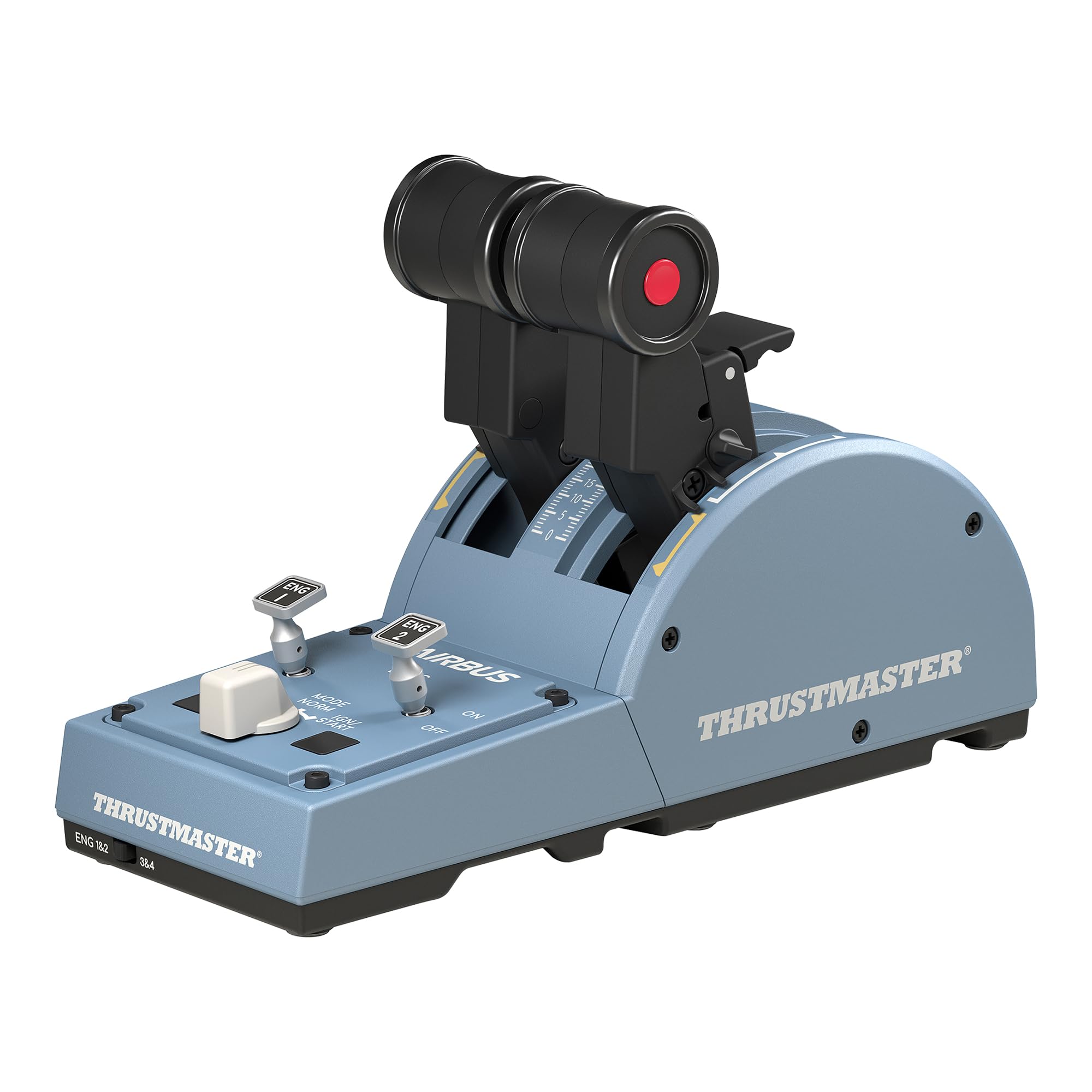 Thrustmaster Thrustmaster TCA Quadrant Airbus Edition Throttle Quadrant for Flight Simulators
Thrustmaster Thrustmaster TCA Quadrant Airbus Edition Throttle Quadrant for Flight Simulators
