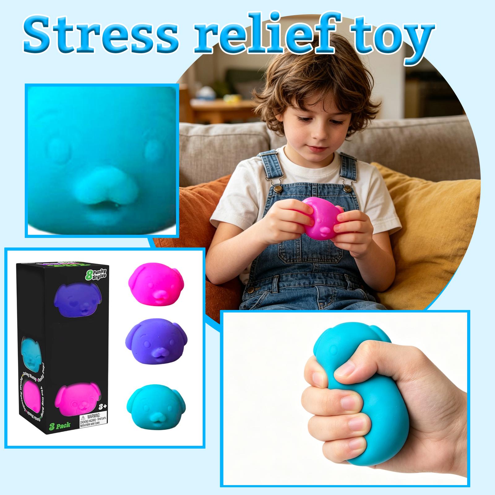 Mini Sensory Relief Toy Set 3pcs Soft Animal Shaped Squishy Stress Relief Collection for Kids and Adults Suitable for Home Office Play and Relaxation One Size
Mini Sensory Relief Toy Set 3pcs Soft Animal Shaped Squishy Stress Relief Collection for Kids and Adults Suitable for Home Office Play and Relaxation One Size