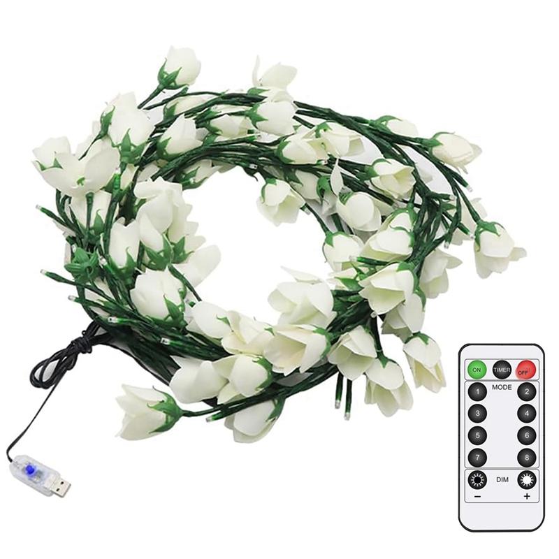 8 режимов Пульт дистанционного управления Светодиодный светильник-ветка Ротанговый светильник Питание от USB 1.2m
8 режимов Пульт дистанционного управления Светодиодный светильник-ветка Ротанговый светильник Питание от USB 1.2m