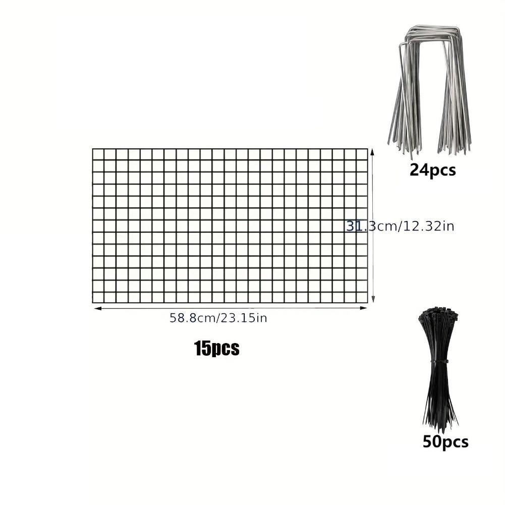 Tree Trunk Protectors Metal Mesh Expandable 15 Piece Kit With Fixing Ties Stakes Accessory Kit Anti Animal Trimmer Install
Tree Trunk Protectors Metal Mesh Expandable 15 Piece Kit With Fixing Ties Stakes Accessory Kit Anti Animal Trimmer Install