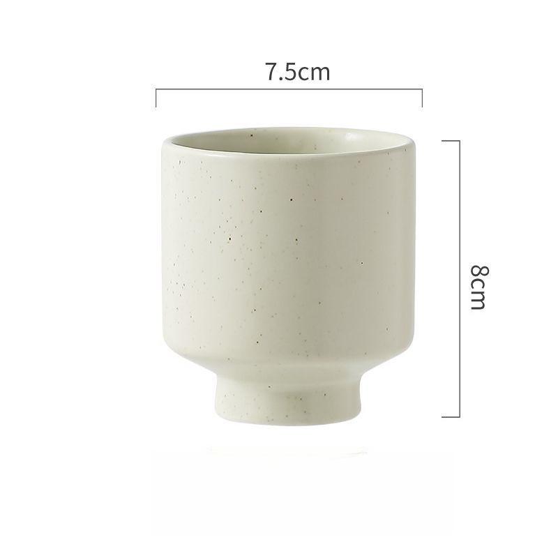 BEPAN 1PC Aromatherapy Candle Cup High Foot Tea Set Ceramic Sake Cup Japanese Style Drinkware for Home and Commercial Use 200ml білий
BEPAN 1PC Aromatherapy Candle Cup High Foot Tea Set Ceramic Sake Cup Japanese Style Drinkware for Home and Commercial Use 200ml білий