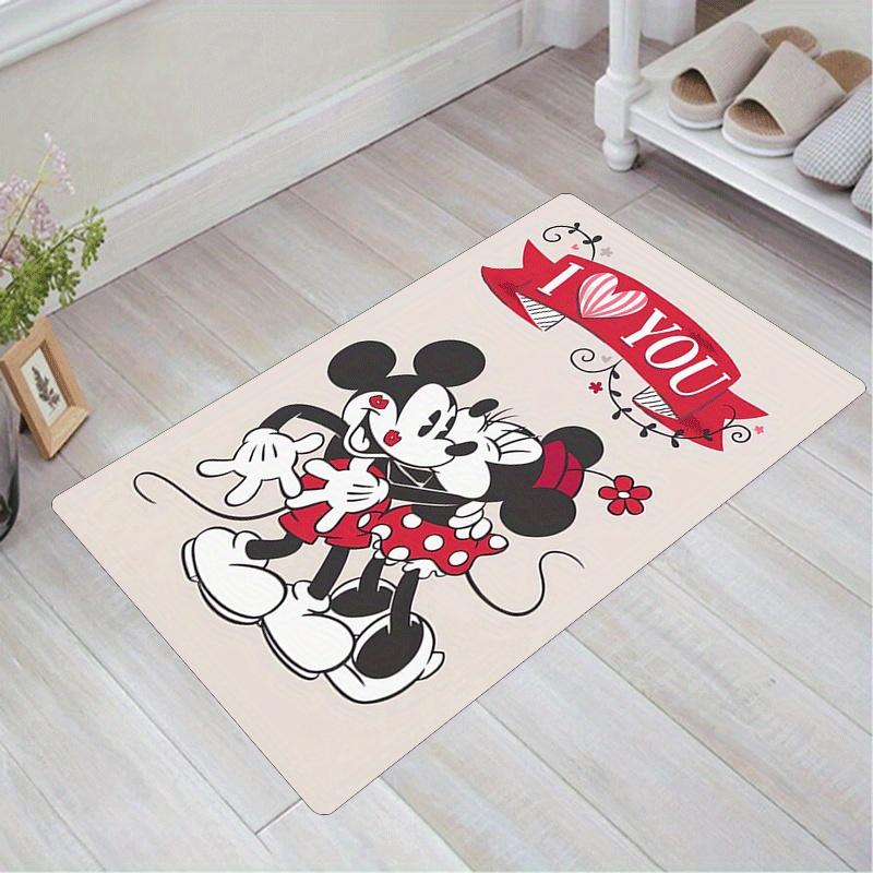1pc Mickey Mouse Minnie Mouse Printed Carpet: Rectangle Rug for Living Room, Bedroom, Office, Home Decor, Kitchen, Non-slip, Game Area Rug 60cm by 90cm
1pc Mickey Mouse Minnie Mouse Printed Carpet: Rectangle Rug for Living Room, Bedroom, Office, Home Decor, Kitchen, Non-slip, Game Area Rug 60cm by 90cm