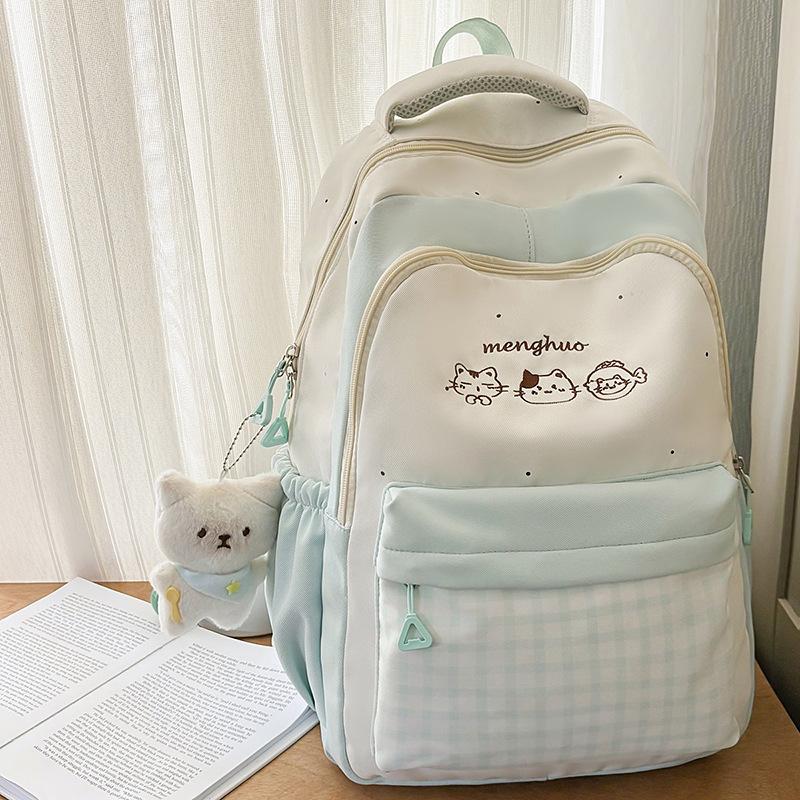 ins Mori small fresh high school schoolbag female student Korean version junior high school plaid simple college style backpack single bag (without pendant) зелений
ins Mori small fresh high school schoolbag female student Korean version junior high school plaid simple college style backpack single bag (without pendant) зелений