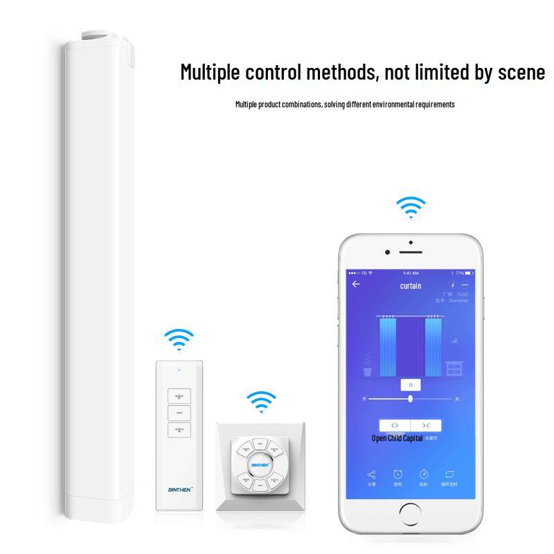 Smart Motorized Curtain with Alexa Remote Control Standard Size
Smart Motorized Curtain with Alexa Remote Control Standard Size