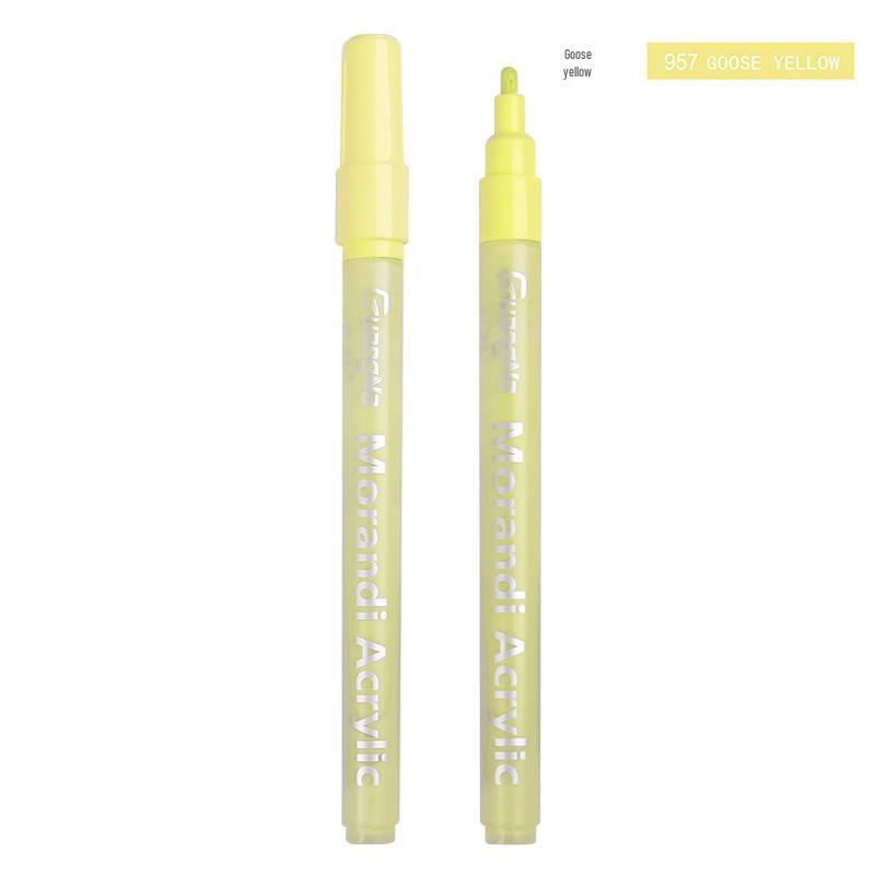 Morandi Color Acrylic Marker Set: 24 Water-Based, Graffiti-Friendly Pens.
Morandi Color Acrylic Marker Set: 24 Water-Based, Graffiti-Friendly Pens.