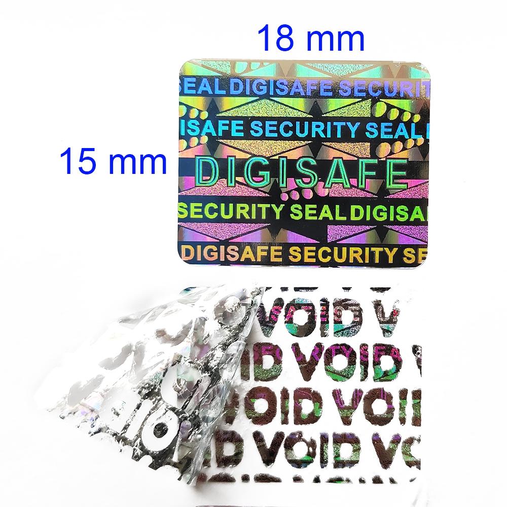 100pcs 18x15mm DIGISAFE SECURITY SEAL Tamper Evident Label Removal Proof Stamp VOID Left Open Evidence Anti-fake Sticker
100pcs 18x15mm DIGISAFE SECURITY SEAL Tamper Evident Label Removal Proof Stamp VOID Left Open Evidence Anti-fake Sticker
