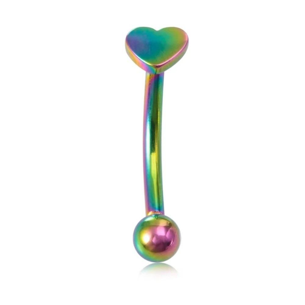 Stainless Steel Banana Ring Heart Punk Body Jewelry Fashion Gothic Style Eyebrow Piercing Club Rainbow Heart
Stainless Steel Banana Ring Heart Punk Body Jewelry Fashion Gothic Style Eyebrow Piercing Club Rainbow Heart