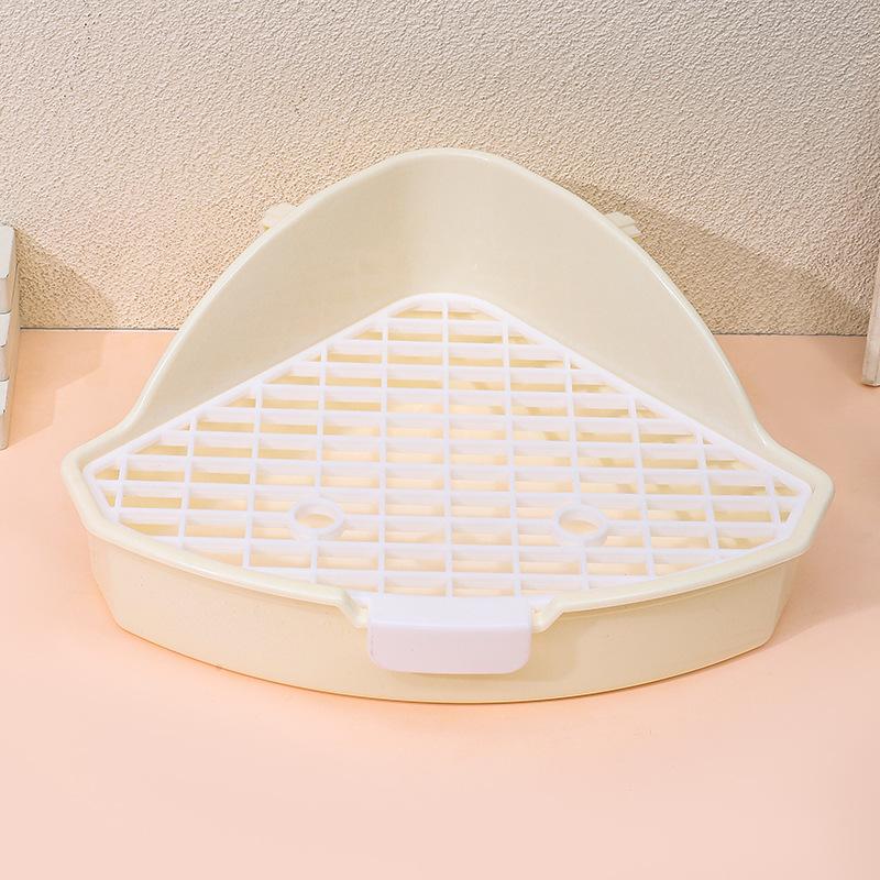 Large Capacity Triangle Pet Toilet for Rabbits, Chinchillas & Guinea Pigs белый
Large Capacity Triangle Pet Toilet for Rabbits, Chinchillas & Guinea Pigs белый