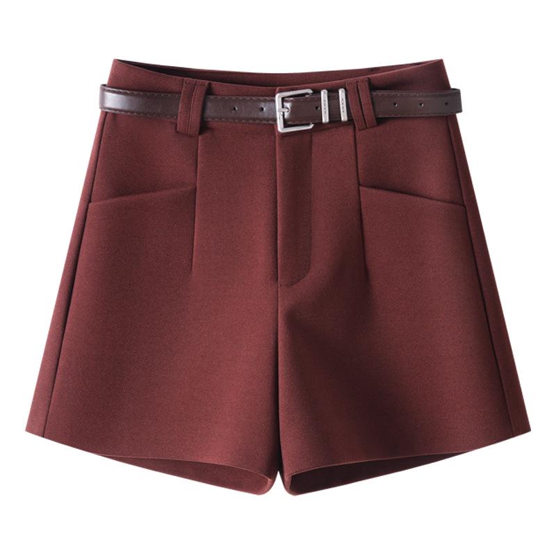 Ankola Women s Red Tweed High-Waisted A-Line Bootcut Shorts - Autumn/Winter Casual Wide-Leg Pants Small
Ankola Women s Red Tweed High-Waisted A-Line Bootcut Shorts - Autumn/Winter Casual Wide-Leg Pants Small